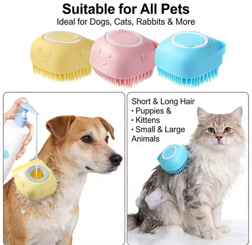 The FurSwipe Bath and Massage Brush