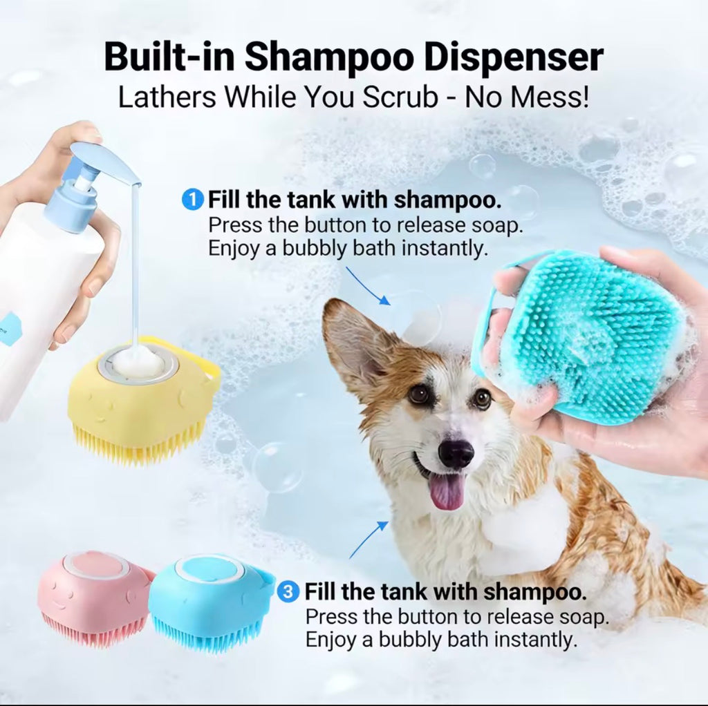 The FurSwipe Bath and Massage Brush